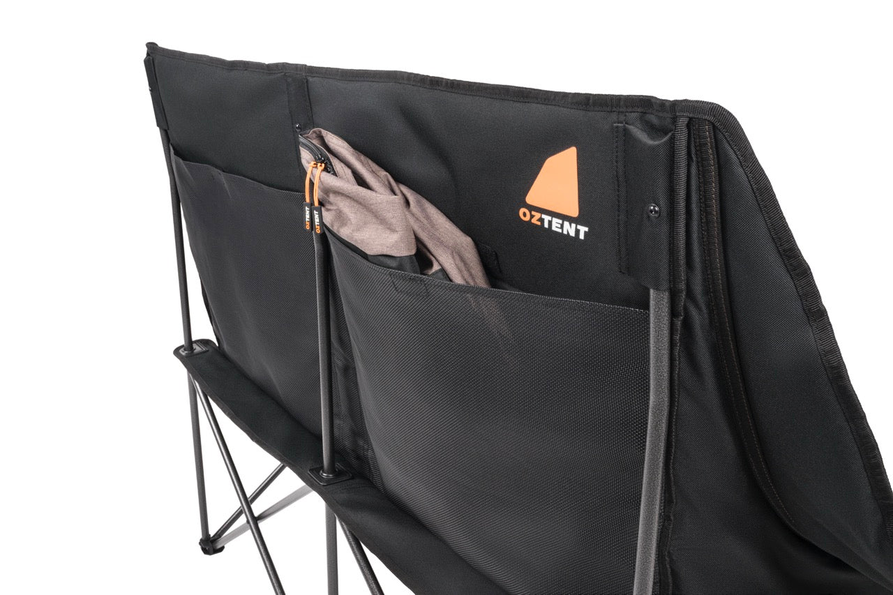 TWO LARGE REAR STORAGE POCKETS