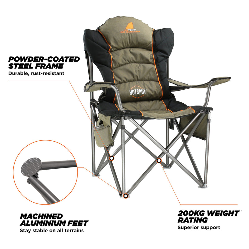 Oztent King Goanna HotSpot Chair