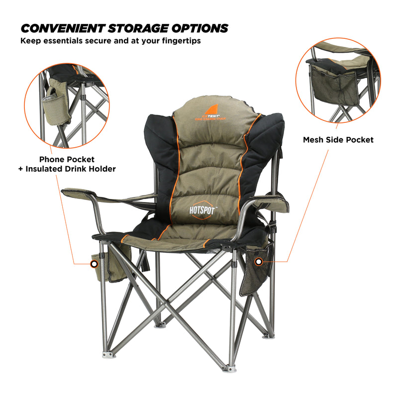 Oztent King Goanna HotSpot Chair