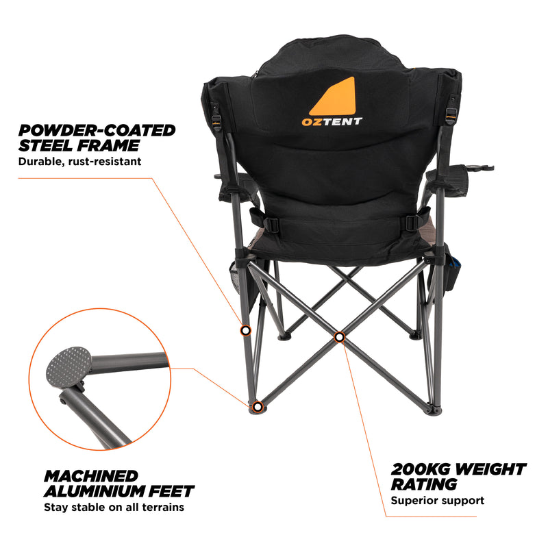 Oztent King Goanna Chair Series III - with PLS