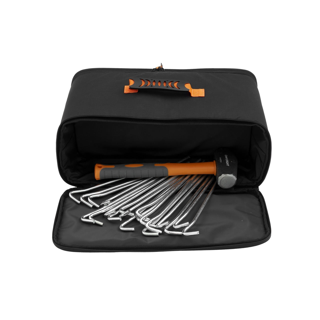 ZIPPERED PEG STORAGE SECTION