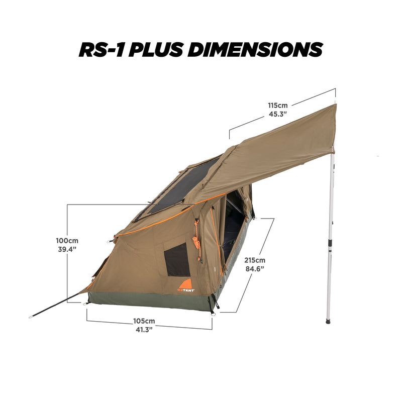 RS1 Plus King Single Swag