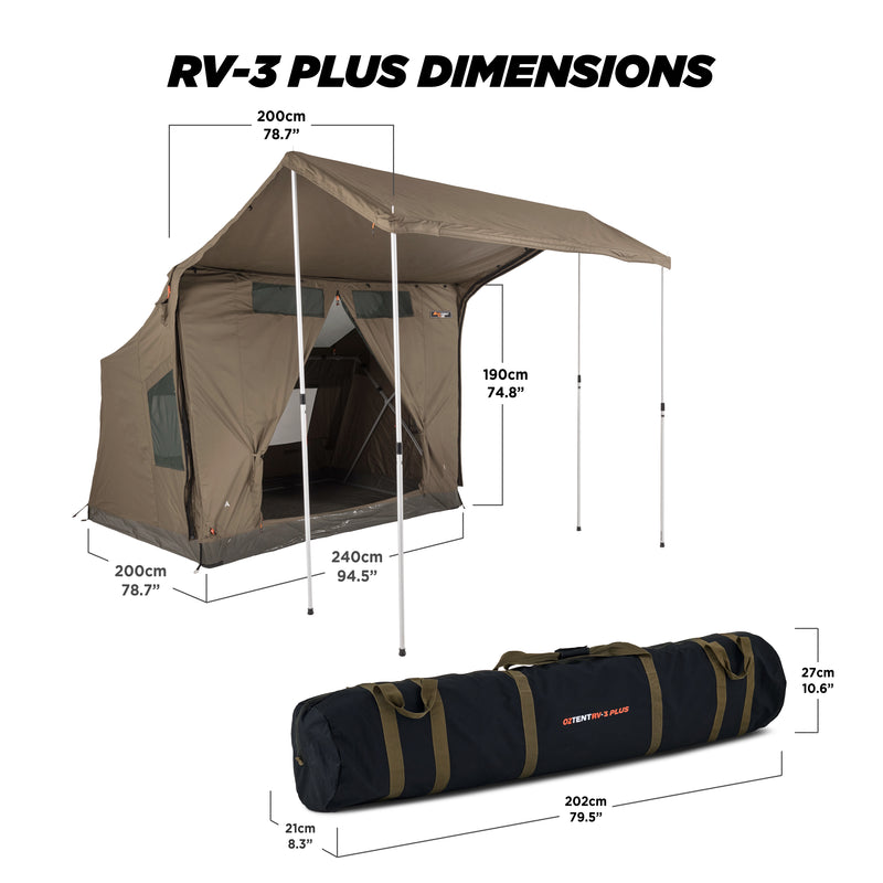 Oztent RV-3 Plus 30 Second Tent