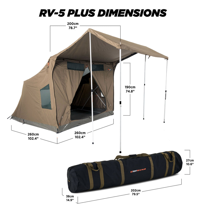 Oztent RV-5 Plus 30 Second Tent