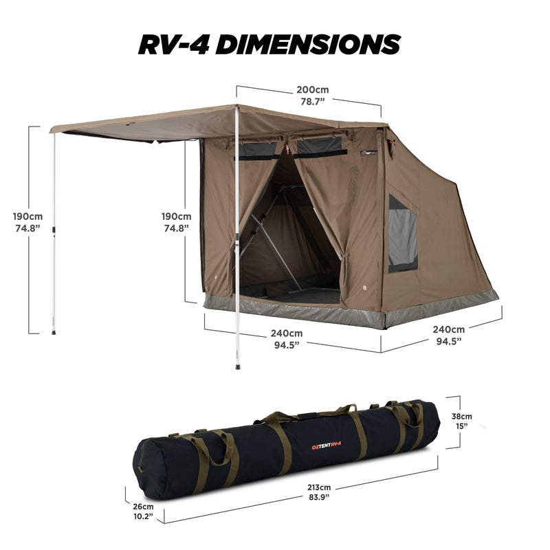 Oztent RV-4 30 Second Tent