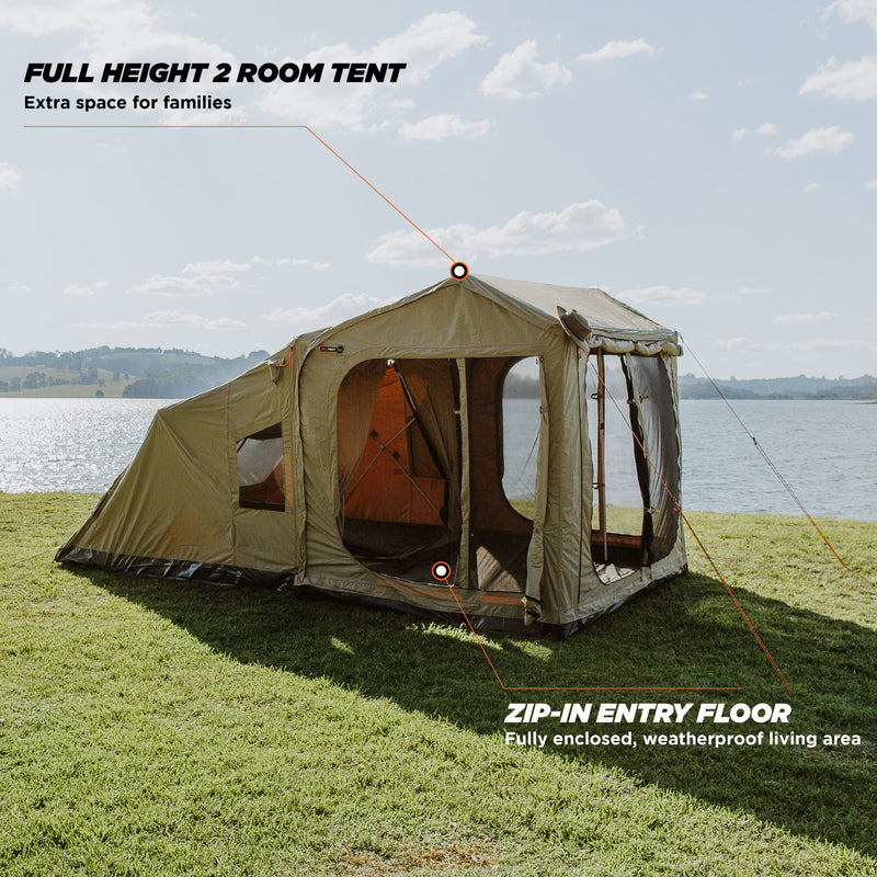 Oztent RX-5 30 Second Tent (Includes Living Room & Zip-In Tub Floor)